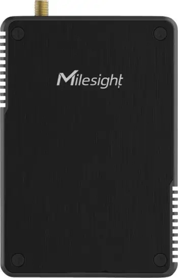 Gateway IoT Milesight LoRaWAN POE Wi-Fi LTE, e zezë
