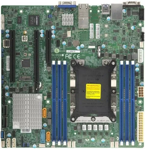 Pllakë amë Supermicro X11SPM-TF, Intel, 165 W, DDR4-SDRAM, 768 GB, ECC - 1
