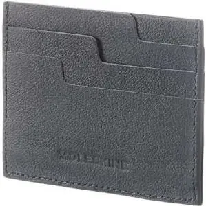 Mbajtës dokumentesh Moleskine, 100% lëkurë, Blu