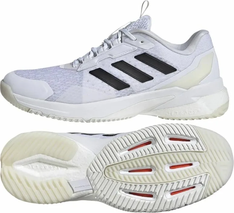 Atlete volejbolli për meshkuj Adidas, të bardha - 1
