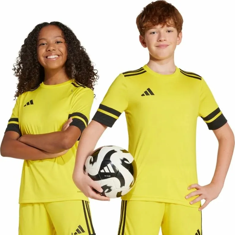 Maicë për fëmijë adidas, e verdhë - 1