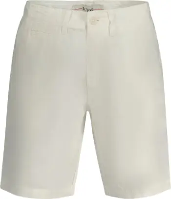 Shorce për meshkuj GUESS JEANS, të bardha