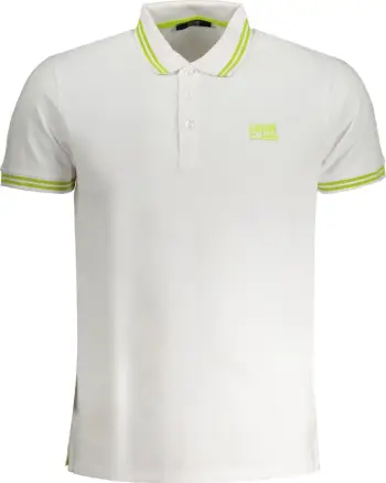 Polo shirt CAVALLI CLASS për meshkuj, të bardhë