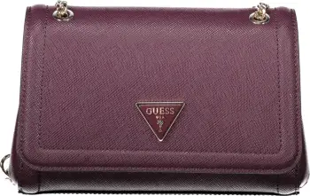 Çantë GUESS JEANS Noelle femra, e purpurt