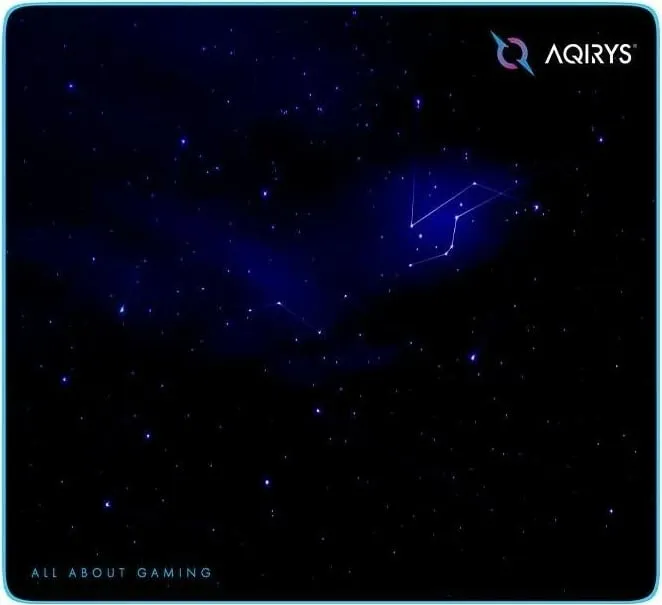 Mauspad Aqirys Parsec, 450x400, ngjyrë blu e errët - 1