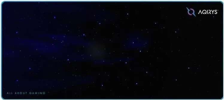 Mauspad Aqirys Parsec Extra Large 900x400, ngjyrë blu e errët - 1
