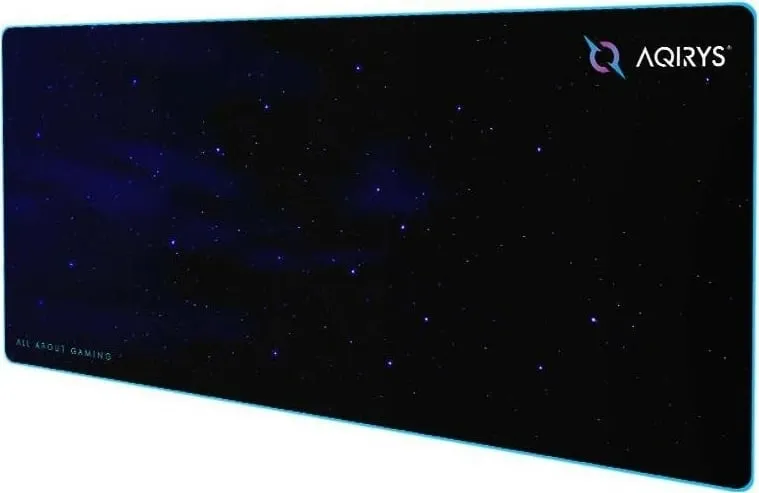 Mauspad Aqirys Parsec Extra Large 900x400, ngjyrë blu e errët - 2