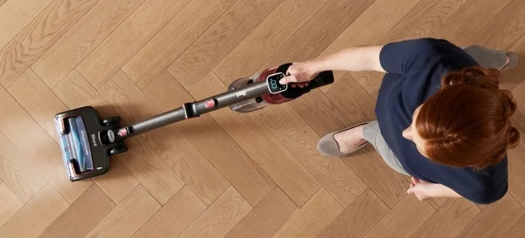 Fshesë pa kabllo Shark IZ300EUT, 25V, e zezë-kuqe - 6