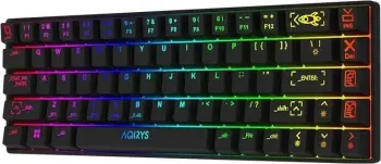 Tastierë Aqirys Mira, RGB, mekanike, wireless & wired, e zezë