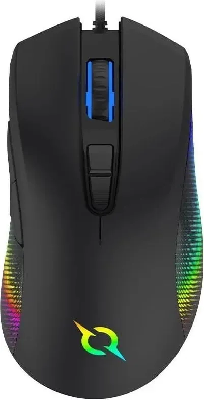 Maus ergonomik Aqirys PHOENIX, RGB, i zi - 1