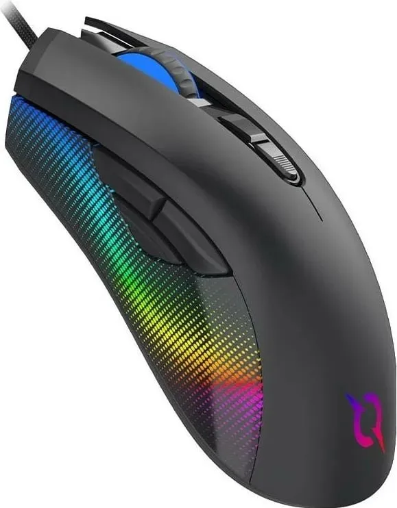 Maus ergonomik Aqirys PHOENIX, RGB, i zi - 2