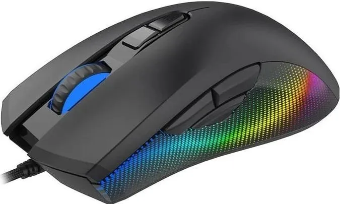 Maus ergonomik Aqirys PHOENIX, RGB, i zi - 3