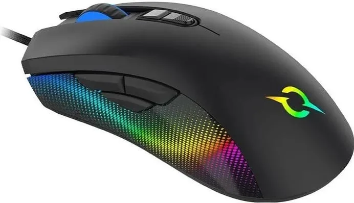 Maus ergonomik Aqirys PHOENIX, RGB, i zi - 4