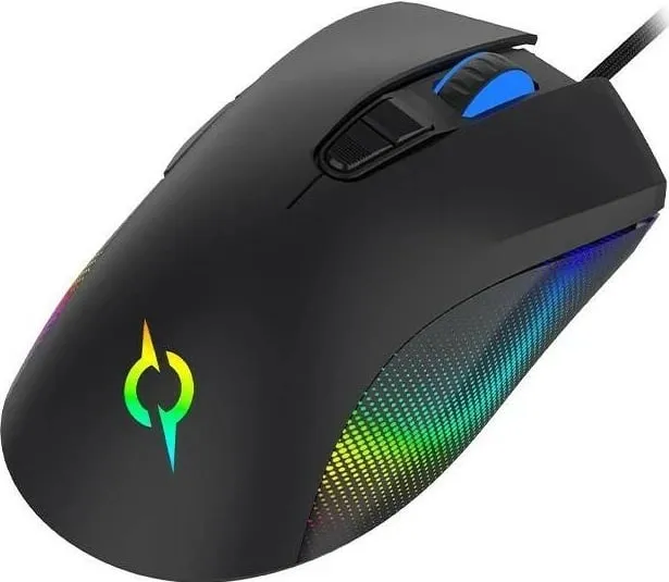 Maus ergonomik Aqirys PHOENIX, RGB, i zi - 5