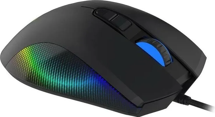 Maus ergonomik Aqirys PHOENIX, RGB, i zi - 8
