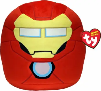 Lodër e butë për fëmijë Ty Squishy Beanies - Iron Man 25cm Soft Toy
