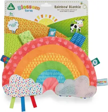 Blossom Farm Rainbow Blankie