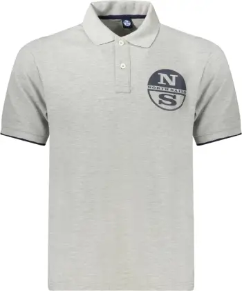 Maicë polo NORTH SAILS meshkuj, gri