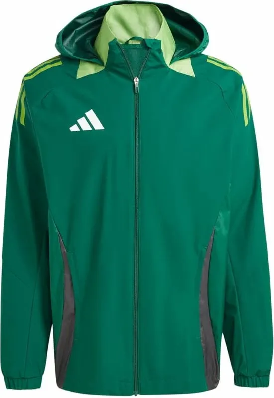 Jakne për futboll për meshkuj adidas, e gjelbër - 1