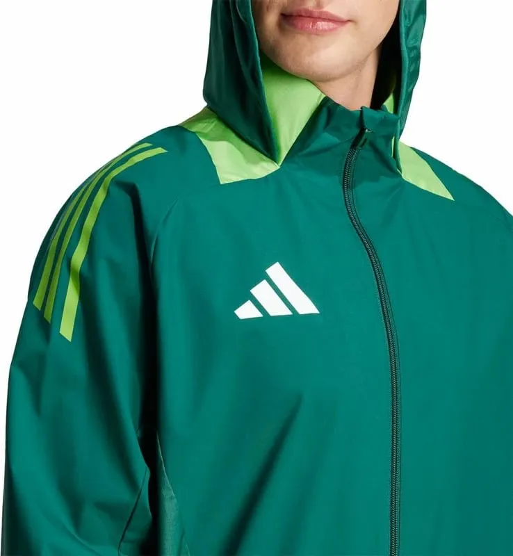 Jakne për futboll për meshkuj adidas, e gjelbër - 4