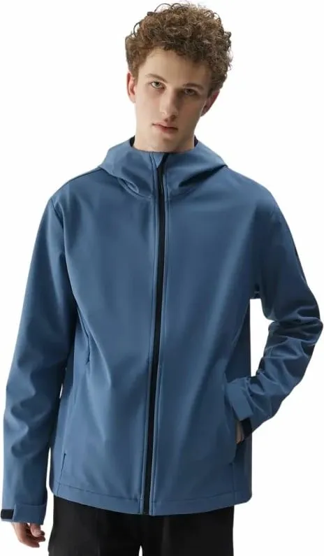 Jakne softshell për meshkuj 4F, e kaltër - 2