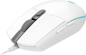 Maus Logitech G102 Lightsync, i bardhë