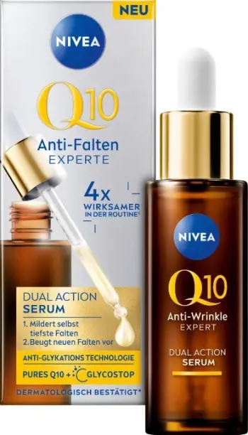 Serum për fytyrë Nivea Anti-Falten Q10 Experte Dual Action, 30 ml