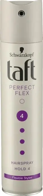 Llak për flokë Taft Perfect Flex 4, 250 ml