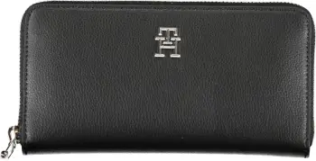 Portofol për femra Tommy Hilfiger, i zi
