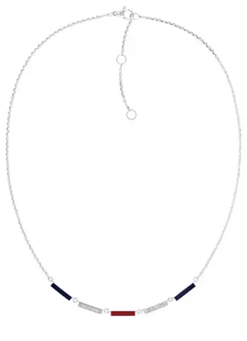 Qafore për femra Tommy Hilfiger Layered 2780804, 50 cm, e argjendtë/shumëngjyrëshe