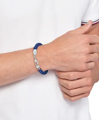 Byzylyk për meshkuj Tommy Hilfiger, i kaltër