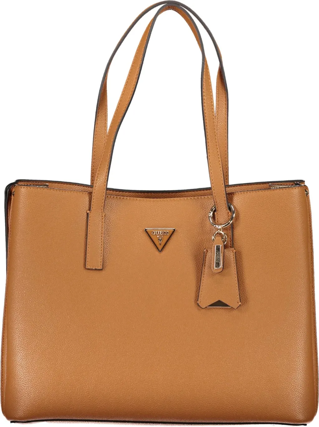 Çantë femra GUESS JEANS Meridian, kafe - 1