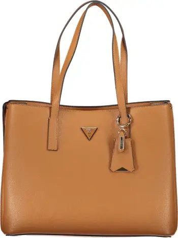 Çantë femra GUESS JEANS Meridian, kafe