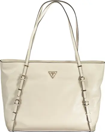 Çantë GUESS JEANS LEVIA femra, bezhë