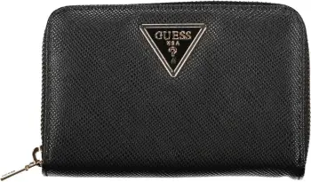 Portofol femra GUESS JEANS Laurel SLG, e zezë