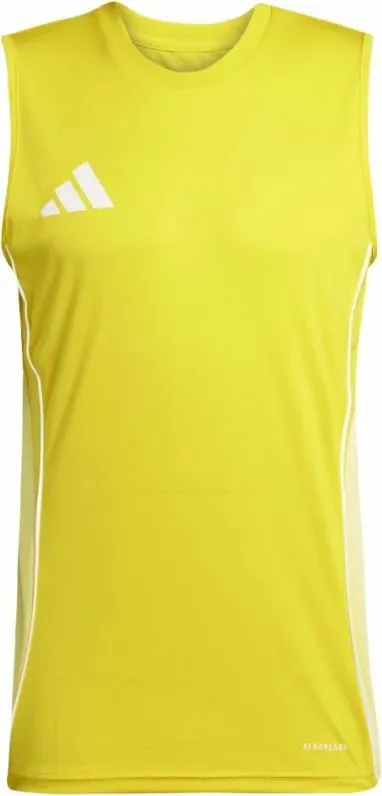 Fanellë pa mëngë për meshkuj adidas, e verdhë - 1