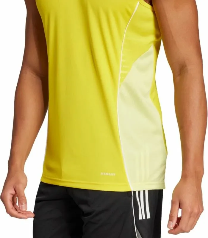 Fanellë pa mëngë për meshkuj adidas, e verdhë - 7