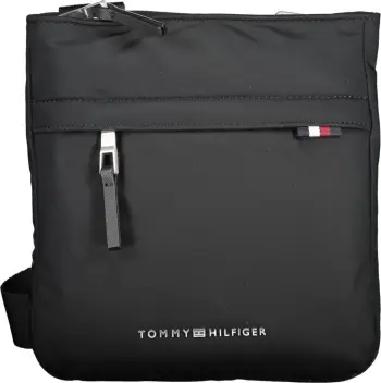 Çantë krahu për meshkuj TOMMY HILFIGER, e zezë
