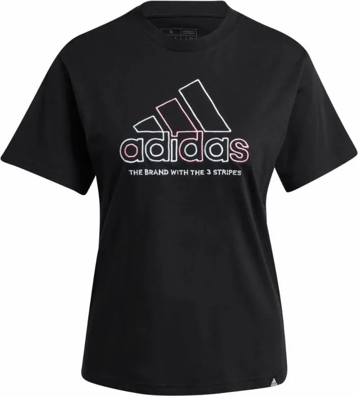 Maicë adidas femra, e zezë - 1