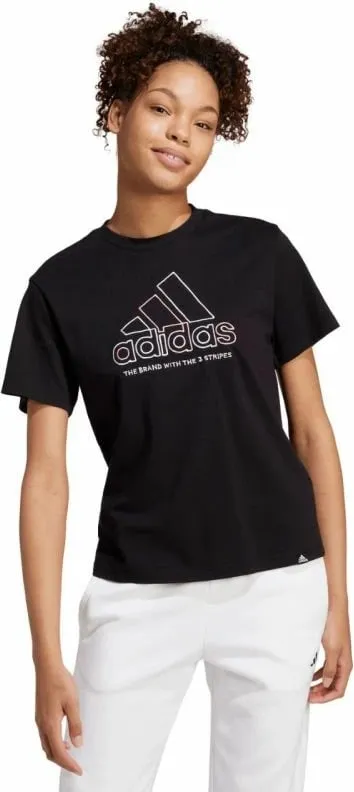 Maicë adidas femra, e zezë - 2