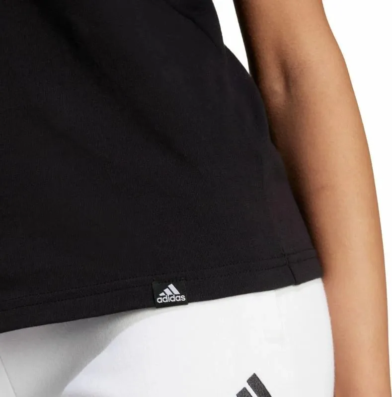 Maicë adidas femra, e zezë - 6