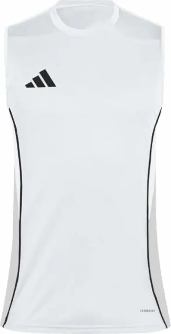 Fanellë pa mëngë për meshkuj adidas, e bardhë