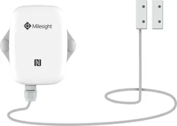 Sensor kontakt magnetik Milesight, LoRaWAN, IP67, bardhë
