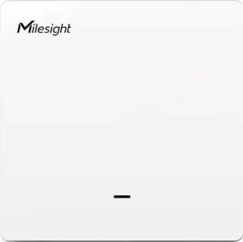 Switch Milesight LoRaWAN 3-wire 1 button, bardhë