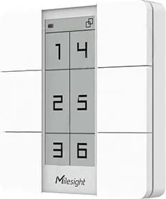 Panel i mençur Milesight LoRaWAN, i bardhë - 1