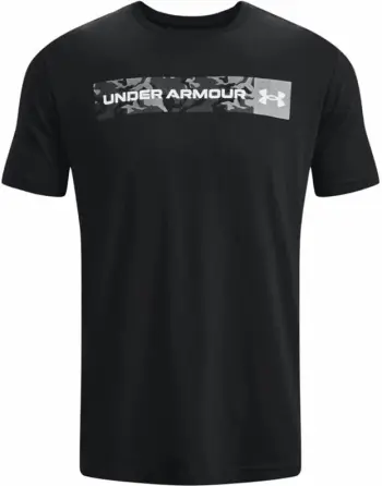 Maicë për meshkuj Under Armour, me vija kamuflozhi, e zezë