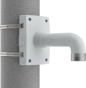 Mbajtës shtylle Axis 01473-001, Alumini, 15 kg, 3/4", i bardhë - 1