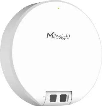 Sensor Milesight për banjo, LoRaWAN ToF, i bardhë