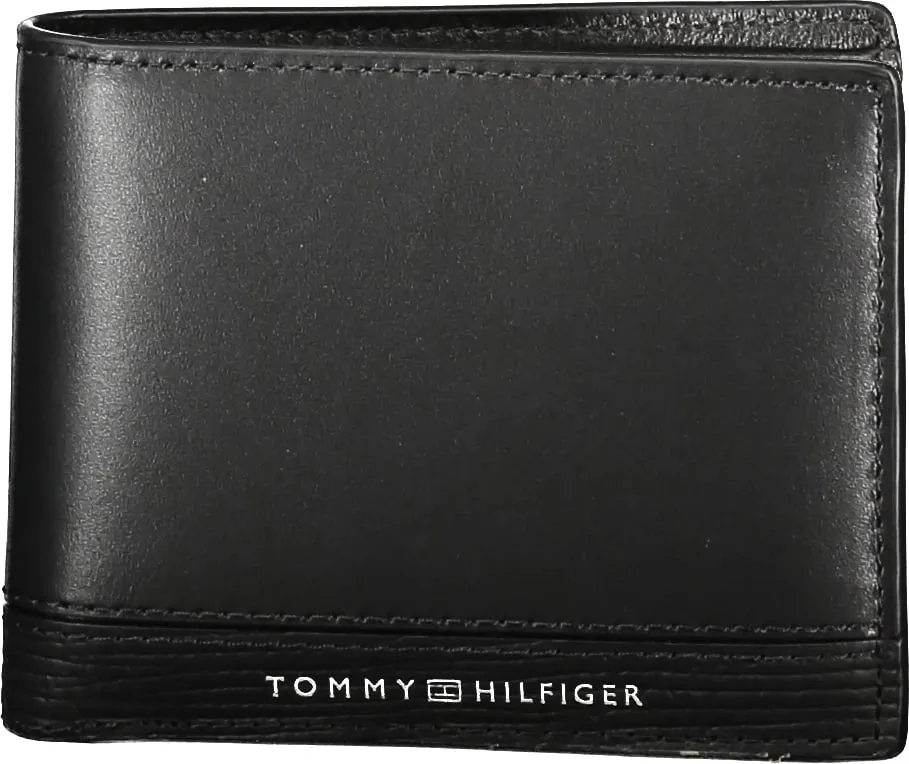 Portofol për meshkuj TOMMY HILFIGER, i zi - 1
