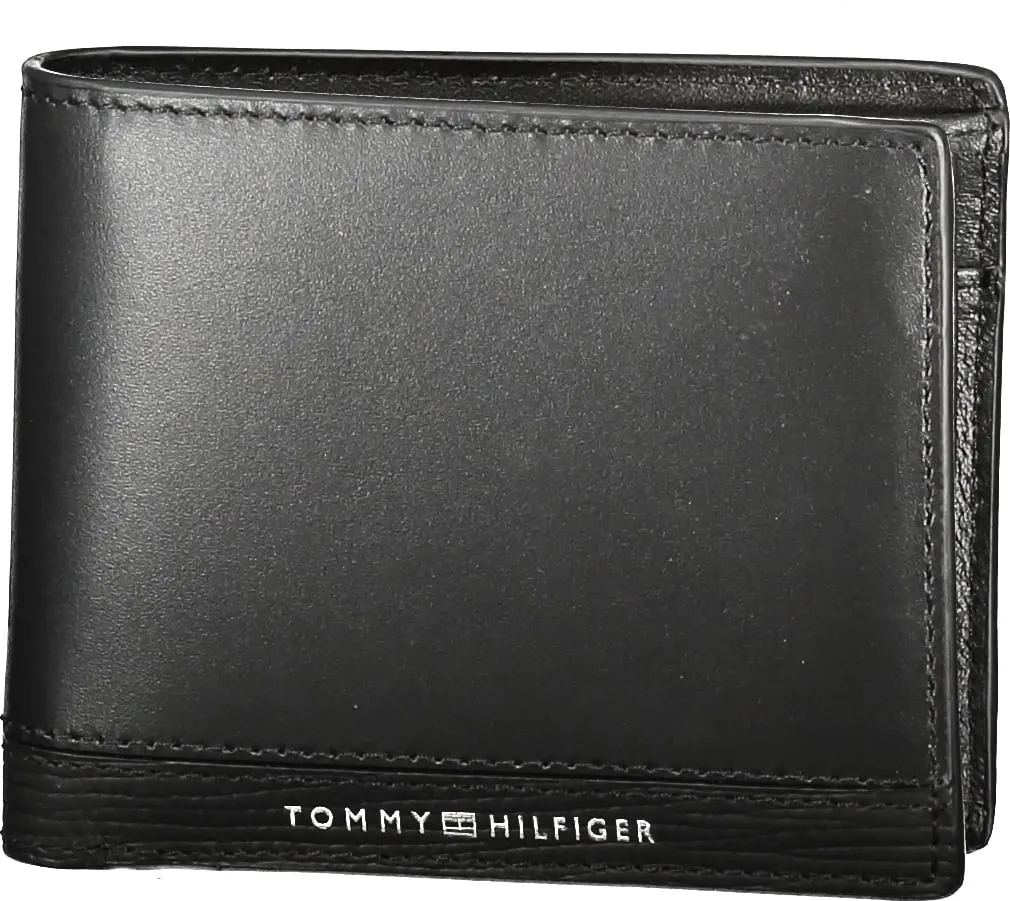 Portofol për meshkuj TOMMY HILFIGER, i zi - 1